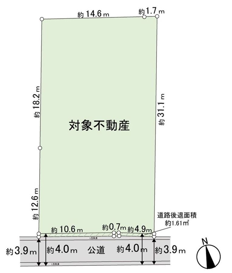 南小泉2丁目 土地 区画図 区画図