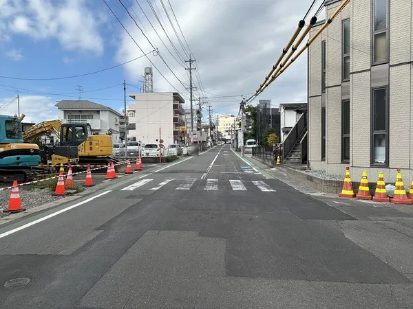 前面道路　2024年10月11日撮影