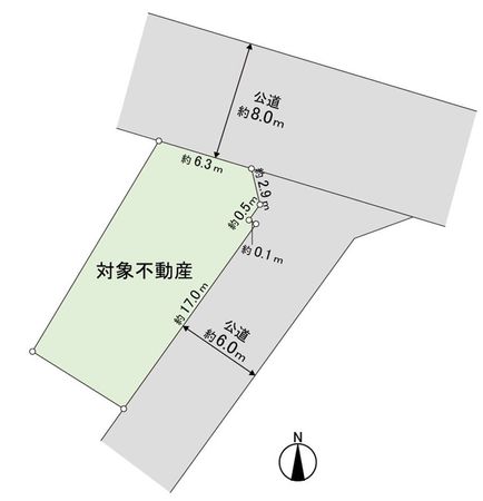 八木山東2丁目 土地 区画図 八木山東2丁目 土地 区画図
