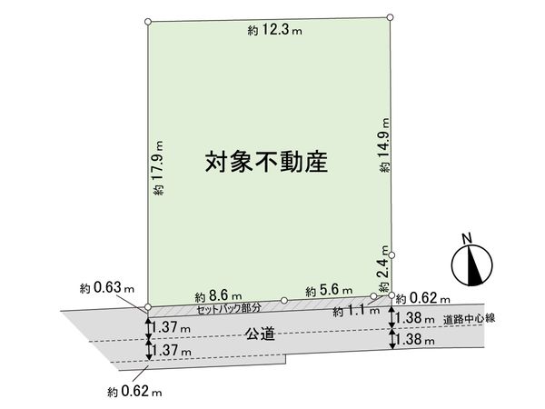 河原町2丁目 土地 区画図 河原町2丁目 土地 区画図