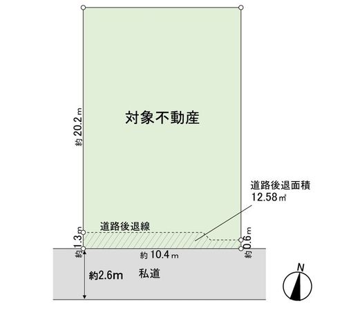 角五郎1丁目 土地 区画図 角五郎1丁目 土地 区画図