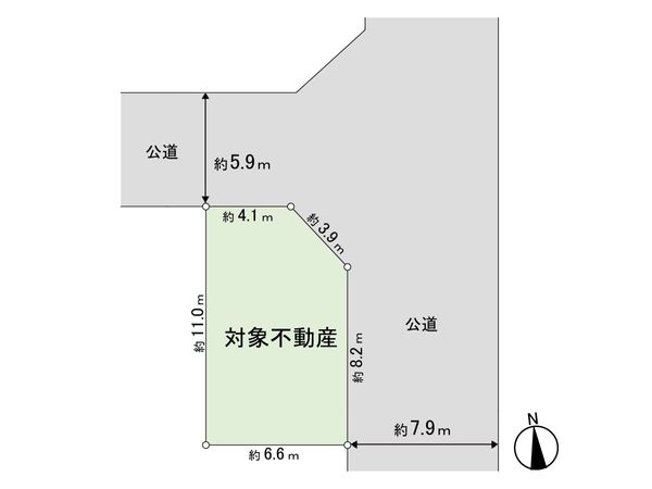 新寺3丁目 土地 6区画 区画図 新寺3丁目 土地 6区画 区画図