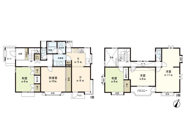 高森7丁目 戸建 間取図(平面図)