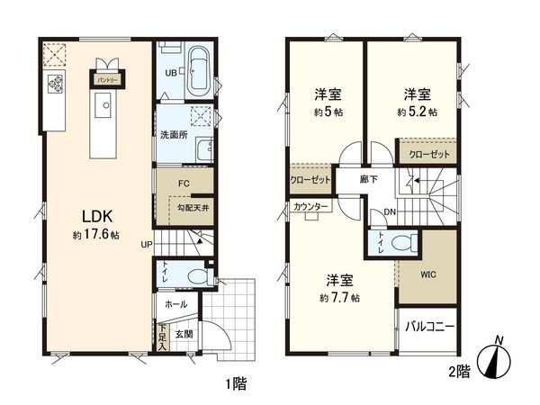 Joyic home永和台 間取図(平面図) Joyic home永和台 間取図(平面図)