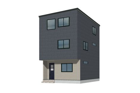 荒井1丁目 新築戸建 外観パース図