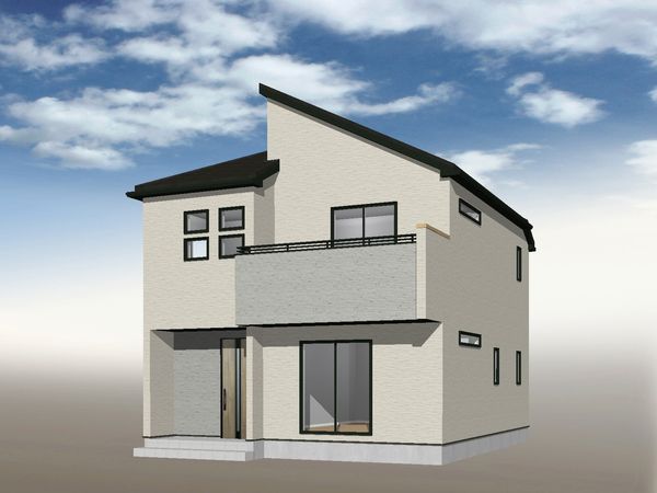 今泉2丁目 新築戸建 外観パース図 今泉2丁目 新築戸建 外観パース図