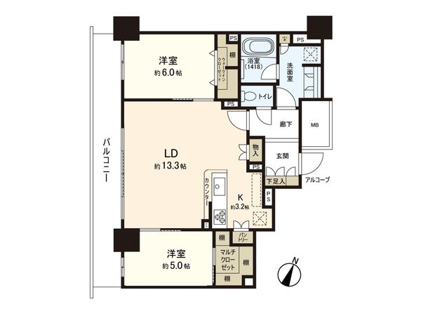 パークホームズ仙台中央 間取図(平面図) パークホームズ仙台中央 間取図(平面図)
