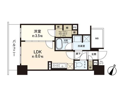 間取図(平面図)