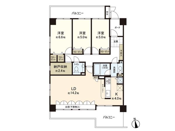 間取図(平面図)