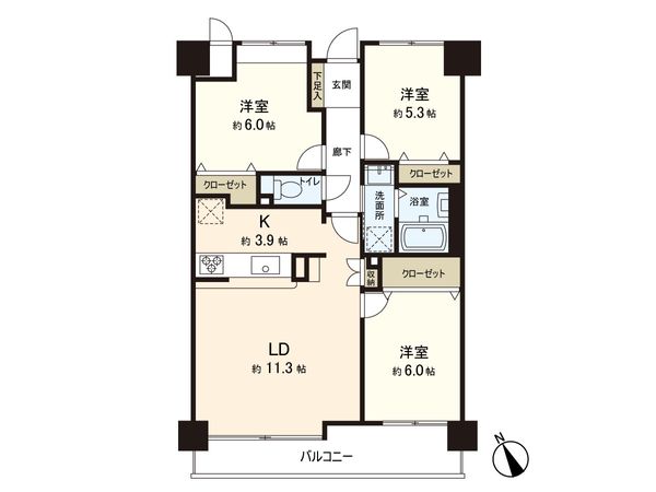 間取図(平面図)