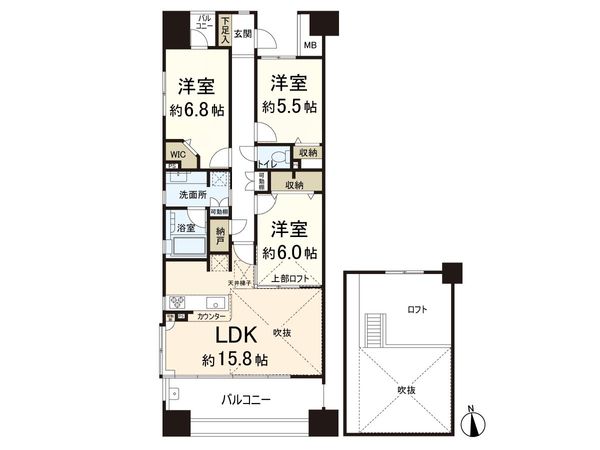 間取図(平面図)