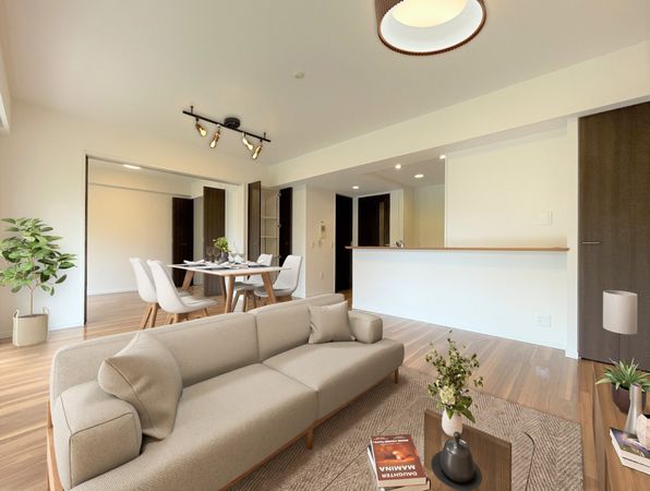 デュオヒルズ仙台広瀬川 リビング デュオヒルズ仙台広瀬川 リビング