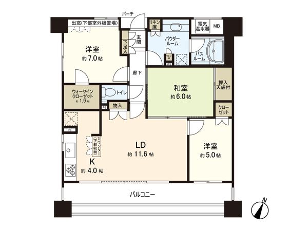 間取図(平面図)