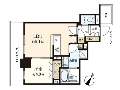 間取図(平面図)