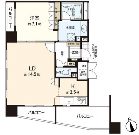 グローリオ本町銀杏坂 間取図(平面図) グローリオ本町銀杏坂 間取図(平面図)