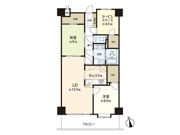 間取図(平面図)