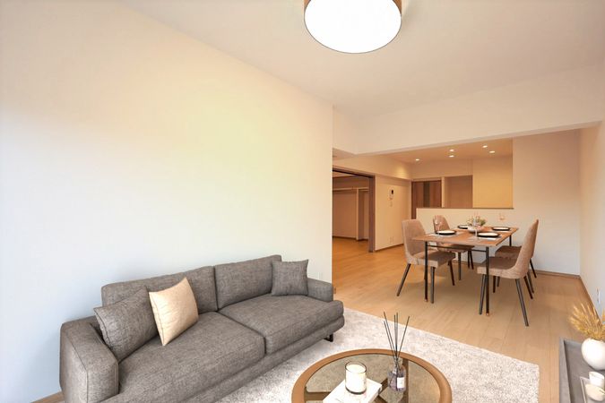 広瀬の杜 六番館 リビング