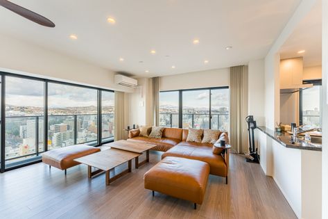 シティタワー青葉通一番町 リビング