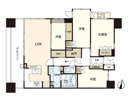 間取図(平面図)