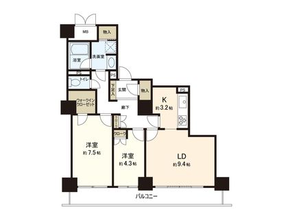 間取図(平面図)