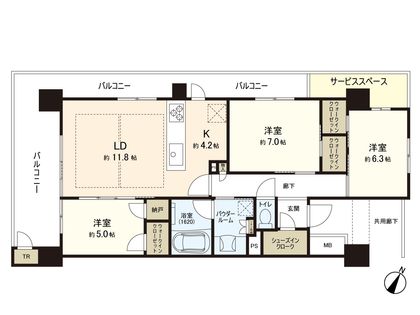間取図(平面図)