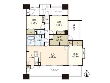 間取図(平面図)