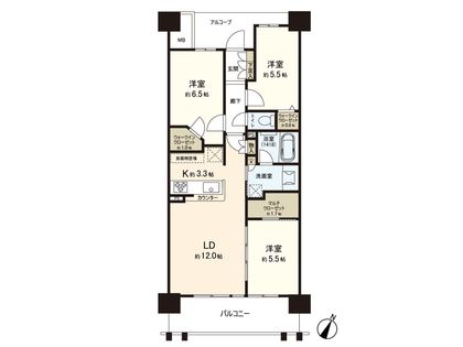 間取図(平面図)