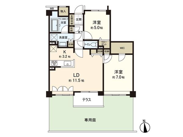 イトーピア東照宮EastHills 間取図(平面図)