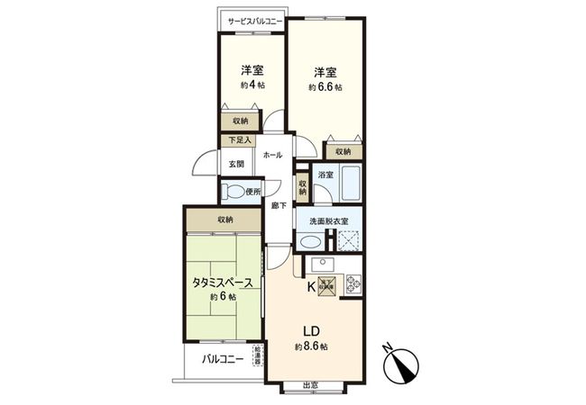 間取図(平面図)
