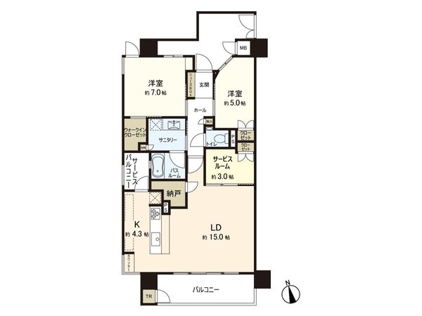 プレミスト仙台本町レジデンス 間取図(平面図) プレミスト仙台本町レジデンス 間取図(平面図)