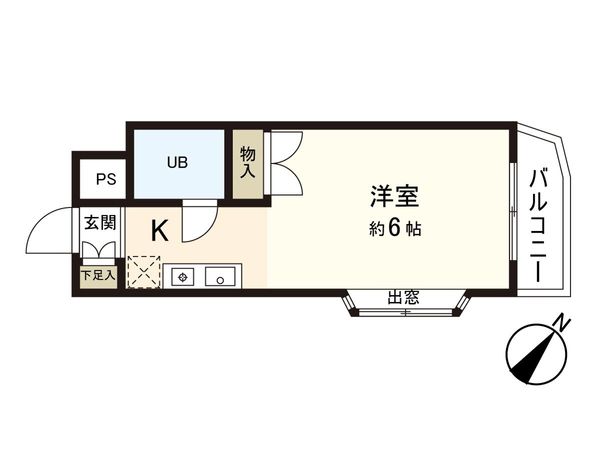 メゾンドリテレール 間取図(平面図) 間取図(平面図)