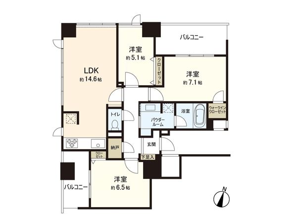 間取図(平面図)