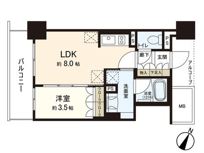 間取図(平面図)