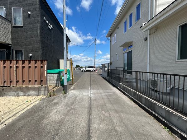 旭ケ丘二丁目 土地 前面道路含む外観 旭ケ丘二丁目 土地 前面道路含む外観