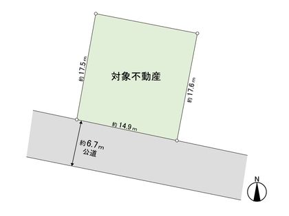 羽黒台 土地 区画図