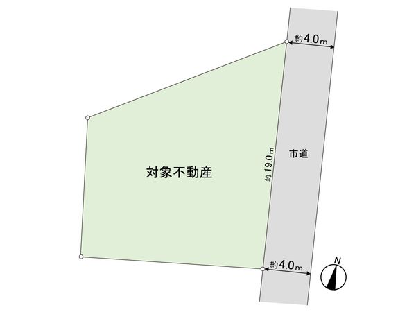 堤町2丁目 土地 区画図 区画図