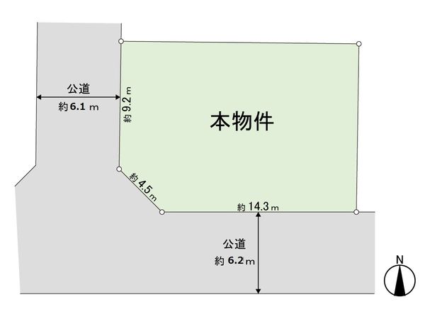 西花苑2丁目 土地 区画図 西花苑2丁目 土地 区画図