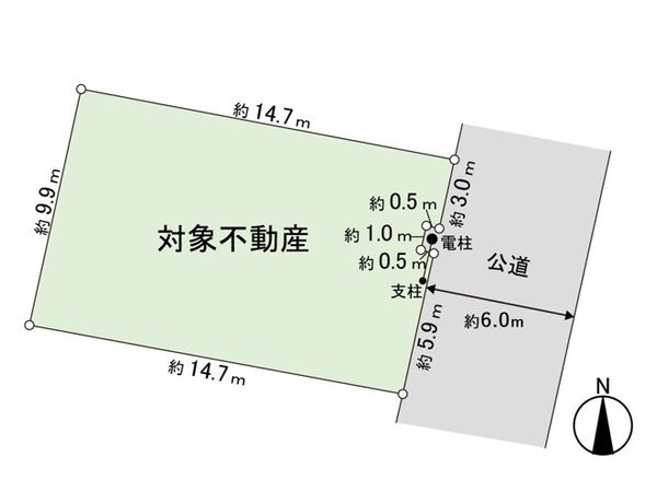 将監13丁目 土地 区画図 将監13丁目 土地 区画図
