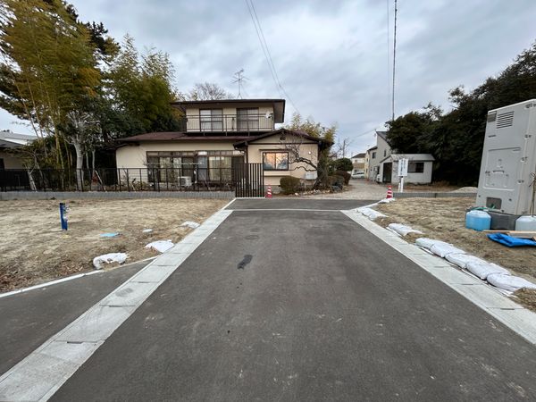 郡山5丁目 土地 前面道路含む外観 郡山5丁目 土地 前面道路含む外観