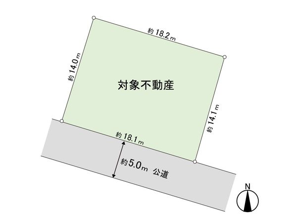 中山六丁目 土地 区画図 中山六丁目 土地 区画図