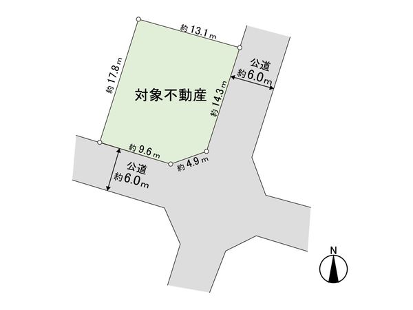 土地 みやぎ台四丁目 区画図