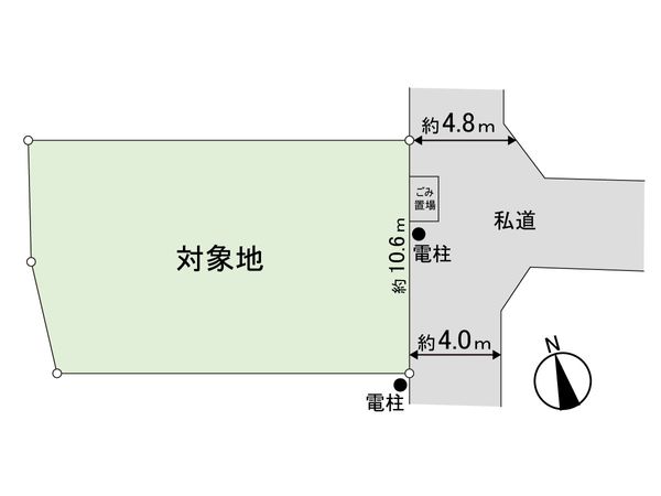 国見3丁目 土地 区画図 国見3丁目 土地 区画図