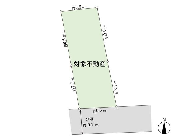 子平町 土地 区画図 子平町 土地 区画図