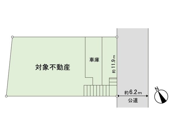 貝ヶ森4丁目土地 区画図 貝ヶ森4丁目土地 区画図