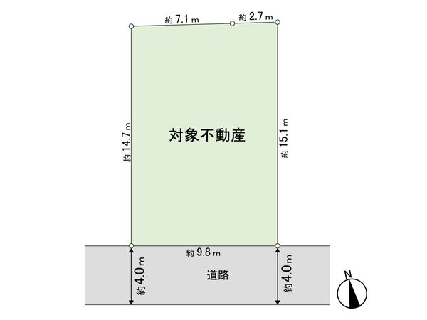茂庭字大沢 土地 区画図 茂庭字大沢 土地 区画図