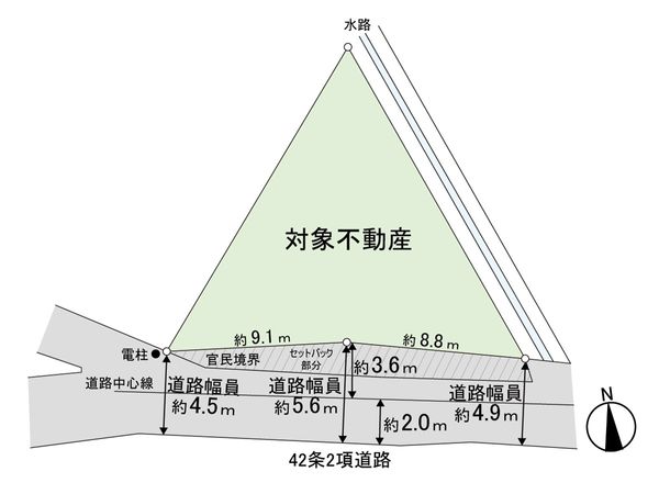 向山1丁目 土地 区画図 向山1丁目 土地 区画図