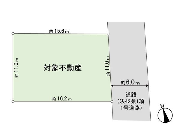 鶴ケ谷8丁目 土地 区画図 鶴ケ谷8丁目 土地 区画図