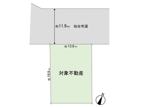 長命ケ丘5丁目 土地 区画図 長命ケ丘5丁目 土地 区画図