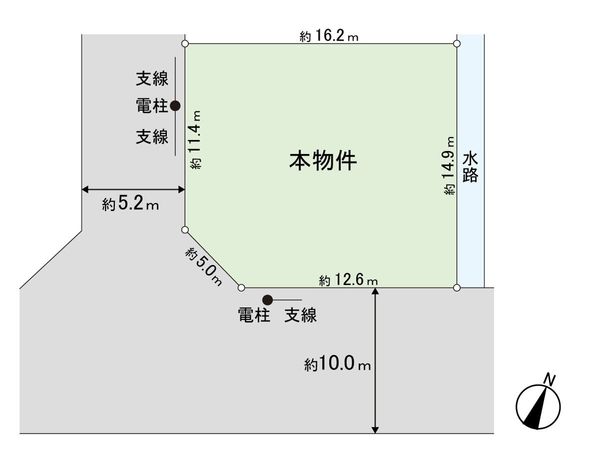 東松島市矢本字上河戸 土地 区画図 東松島市矢本字上河戸 土地 区画図