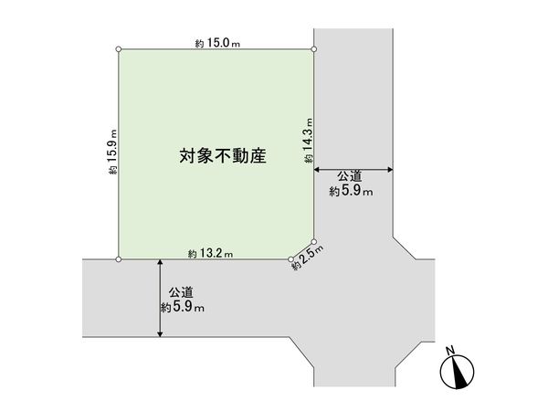 桜ケ丘5丁目 土地 区画図 桜ケ丘5丁目 土地 区画図